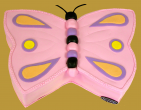tort różowy motylek