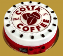 tort firmowy Costa Coffee