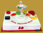 tort urodzinowy dla kobiety z klasą
