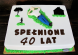 tort urodzinowy dla mężczyzny na 40 lat