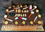 tort z okazji 18 urodzin różne atrybuty