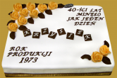 tort na 40-te urodziny