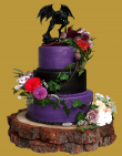 fantasy wedding cake