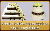 Torty weselne w stylu angielskim